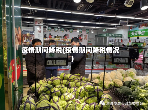 疫情期间降税(疫情期间降税情况)-第2张图片