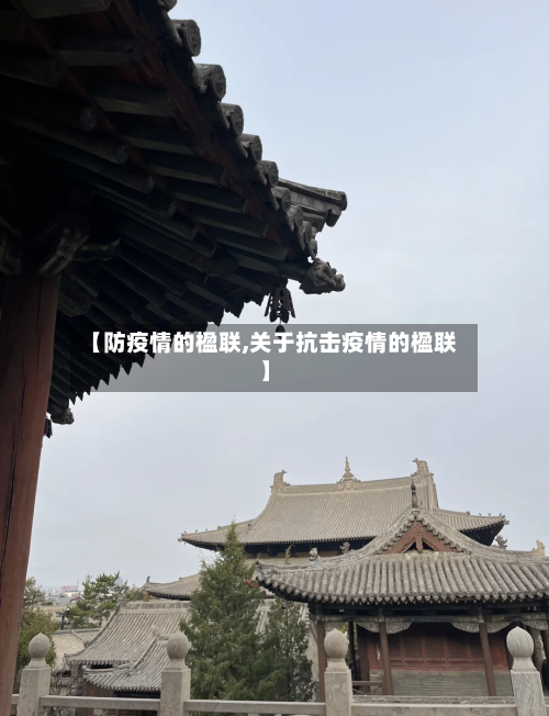 【防疫情的楹联,关于抗击疫情的楹联】-第2张图片