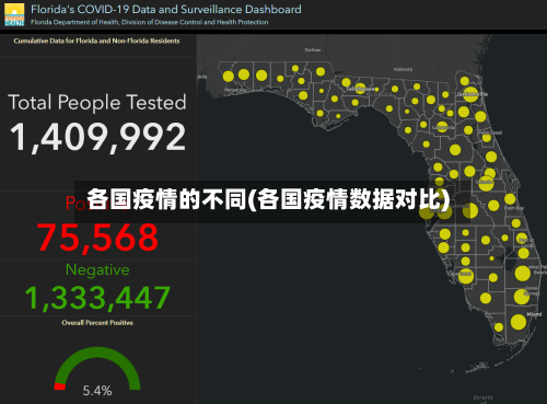 各国疫情的不同(各国疫情数据对比)